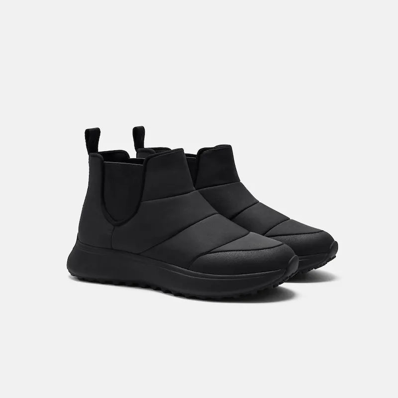 Round-Toe Slip-On Sneaker Boots (Lupi)