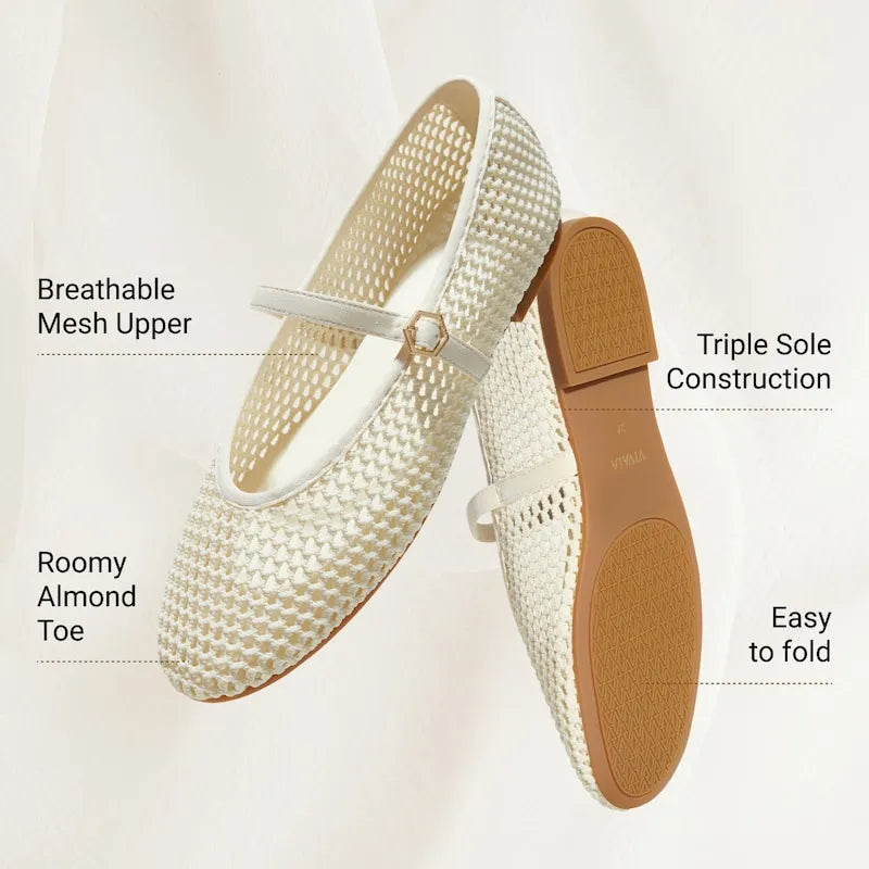 Almond-toe Mary Janes (Nelly)