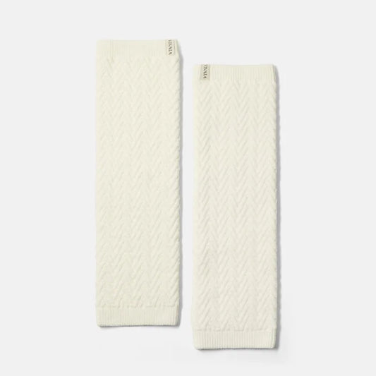 Textured Knit Leg Warmers (Peonie)