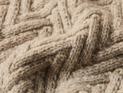 Textured Knit Leg Warmers (Peonie)