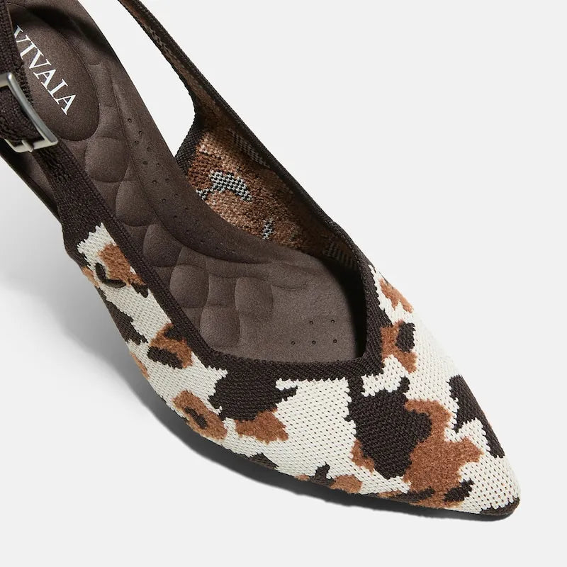 Pointed-Toe Slingback Heels (Addison)