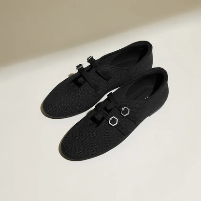 Twin-Strap Flats（Natalie）