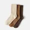 3-Pair Ribbed Texture Crew Socks (Vincie)
