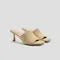 Square-Toe Slide Sandals (Aimee)