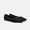 Velvet Whipstitched Ballet Flats (Alasia)