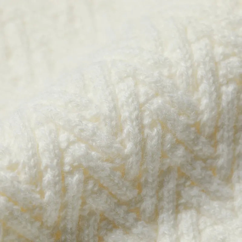 Textured Knit Leg Warmers (Peonie)