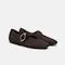 Mini Square-Toe Mary-Jane Flats (Jovin)