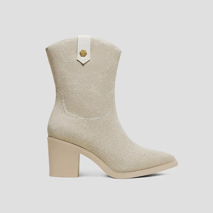 Pointed-Toe Western Ankle Boots (Wesley)