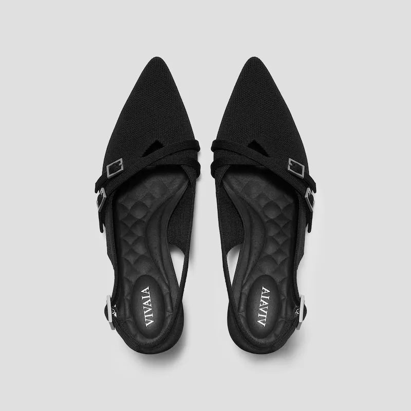PointEase Slingback Heels (Adela)