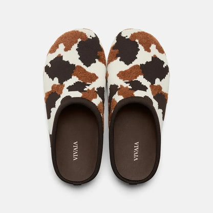 Round-Toe Clog Mules (Buna)