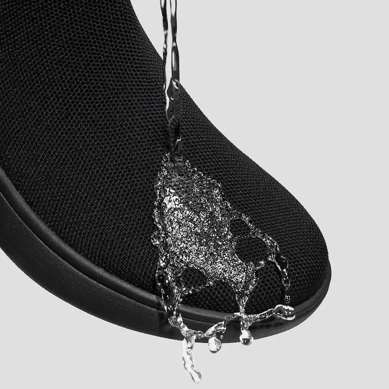 Round-Toe Slip-On Sneaker Boots (Urban Boots)