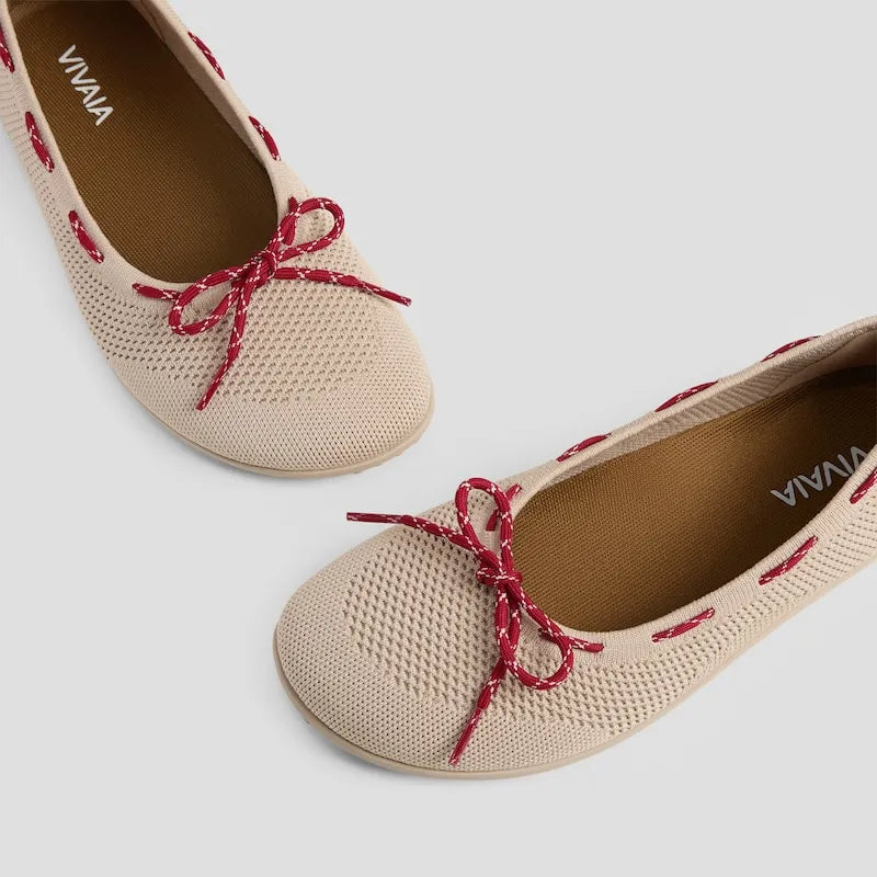 Round-Toe Barefoot Flats (Nika)