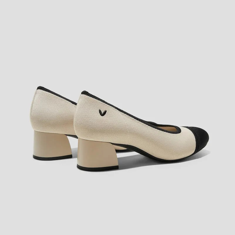 Almond-Toe Stress Free Chunky Heels (Julie Arch Pro)