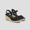 Round-toe Wedge Sandals (Sally Pro)