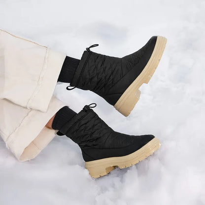 Quilted Waterproof PufferTherm Warm Boots (Theo)