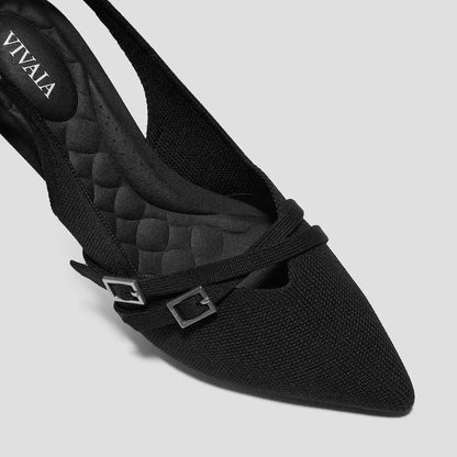 PointEase Slingback Heels (Adela)