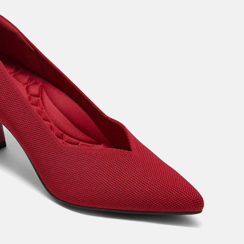 Pointed-Toe Mid Heels (Anna)
