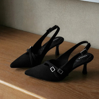 PointEase Slingback Heels (Adela)