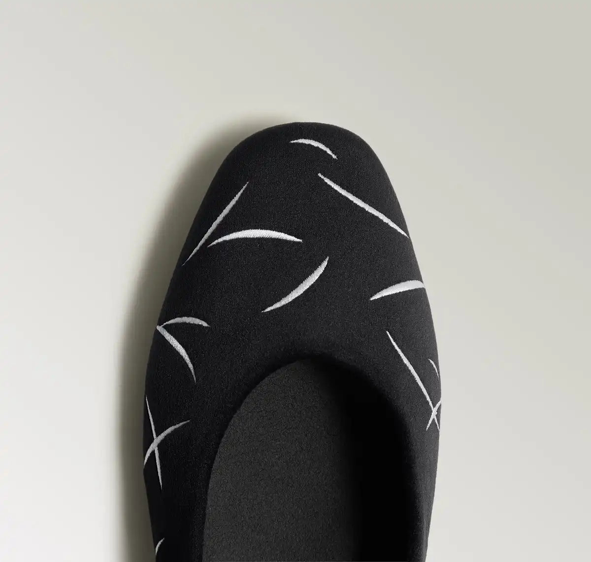 Limited Edition | Mini Square-Toe Velvet Flats (Jazura)