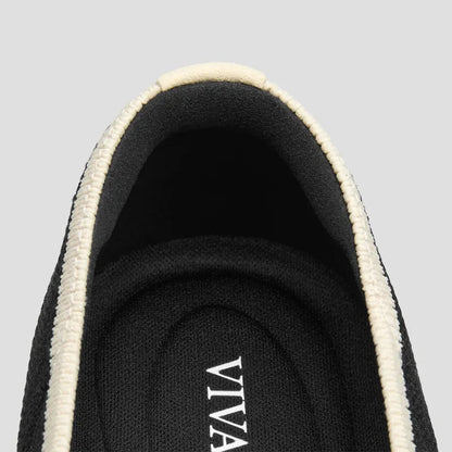 Square-Toe Margot Crisscross Flats (Marah)