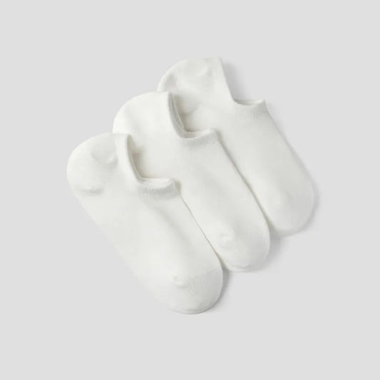 3-Pair No-Show Socks (Kira)