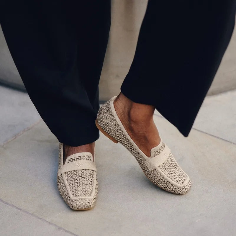 Square-Toe Icon Loafers (Silvie)