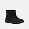 Round-Toe Wool Ankle Boots (Freja)