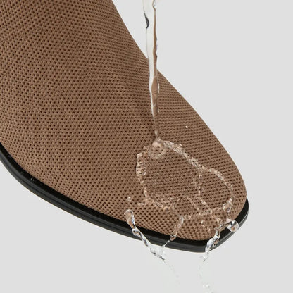 Square-Toe Water-Repellent Ankle Boots (Ryan Pro)