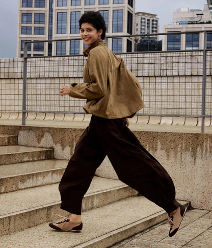 Round-Toe Jogger Sneakerina (Yancy)