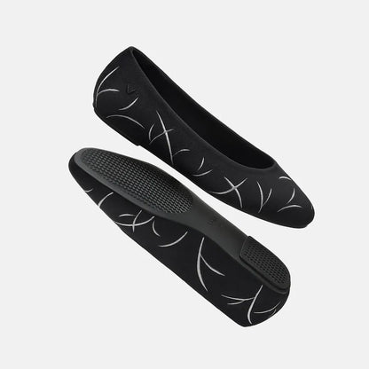 Limited Edition | Mini Square-Toe Velvet Flats (Jazura)