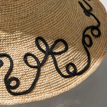 Raffia-Style Woven Hat (Winni)