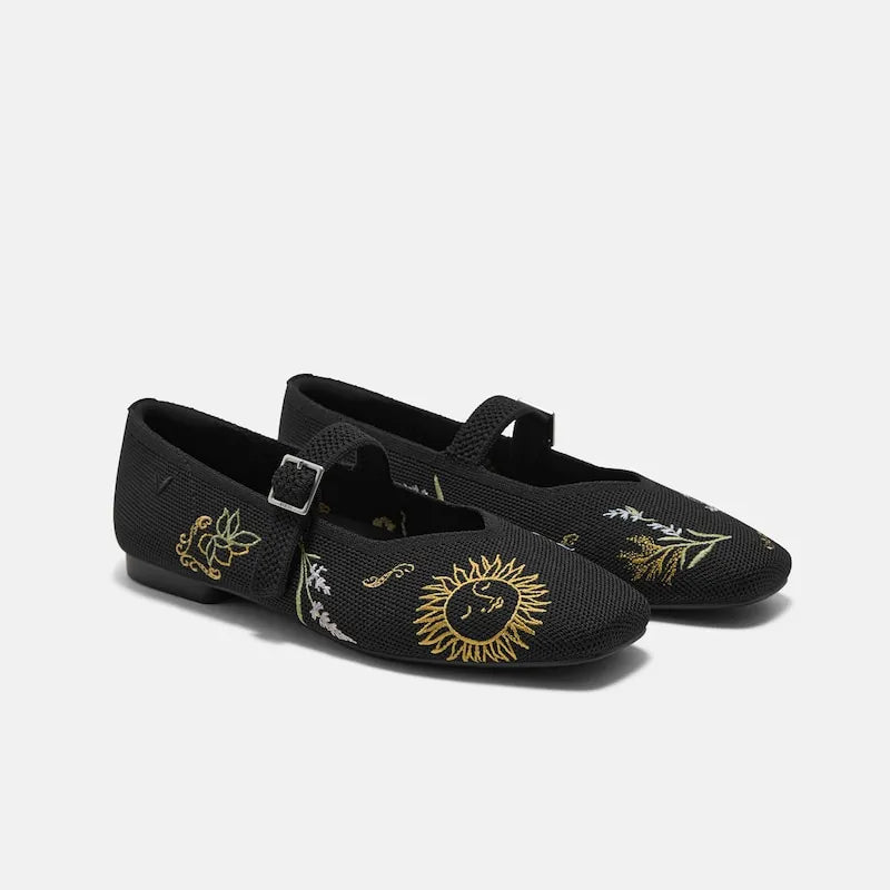Healing Garden | Square-Toe Mary Janes (Margot Mary Jane)