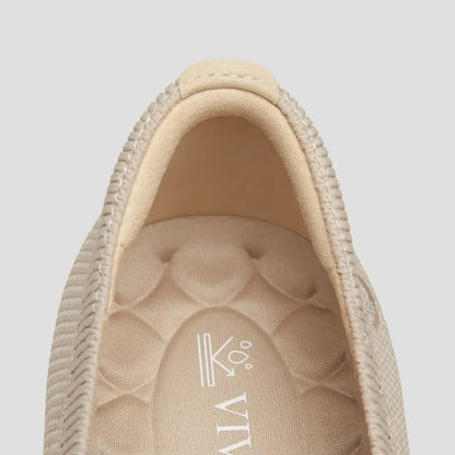 Water-Repellent Round-Toe Walking Flats (Claire Walker)