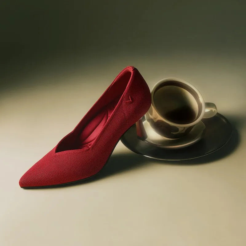 Pointed-Toe Mid Heels (Anna)