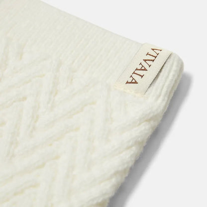 Textured Knit Leg Warmers (Peonie)