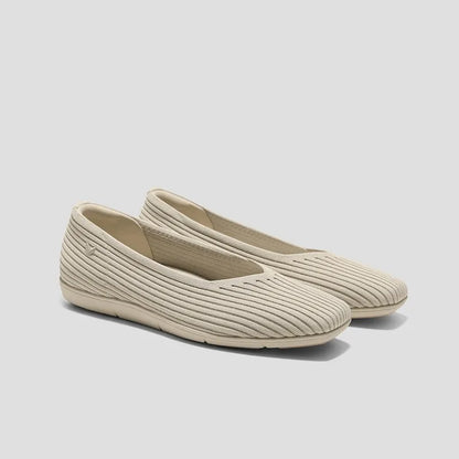Margot Lightweight Square-Toe Flats (Margot Walker Air)