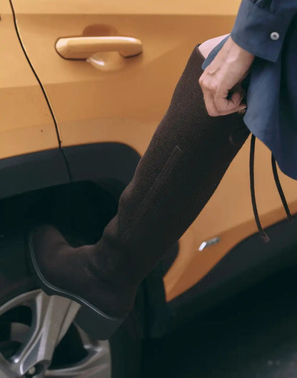 Wide-Shaft Knee-High Boots (Gia 2.0)
