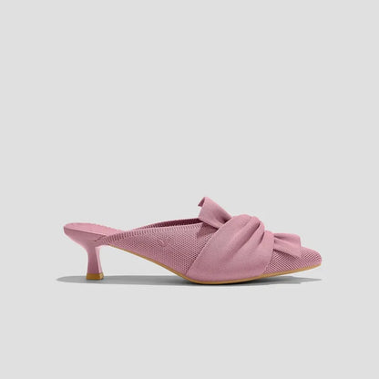 Pointed-Toe Bow Sandals (Samira)