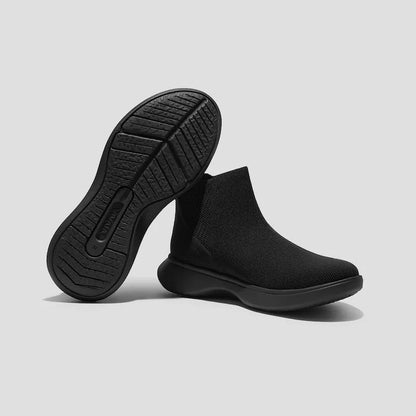 Round-Toe Slip-On Sneaker Boots (Urban Boots)