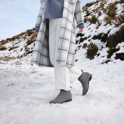 Square-Toe Slip-On Chelsea Boots-Winter Limited Edition (Ryan Slip-On)
