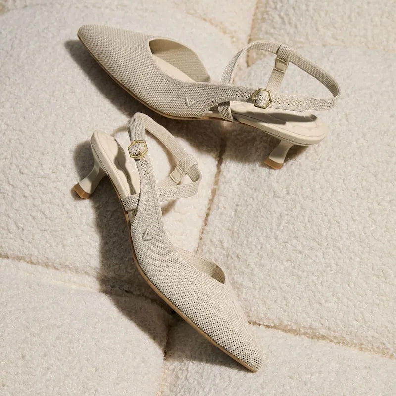 PointEase Slingback Heels (Sylvan)
