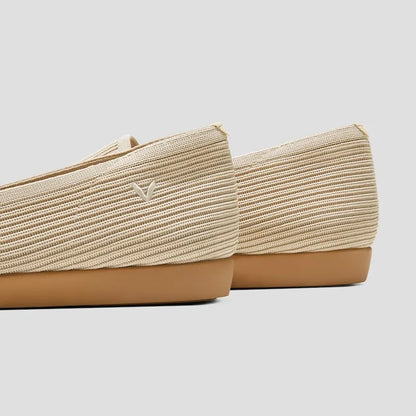 Water-Repellent Square-Toe Loafers (Samantha Walker)