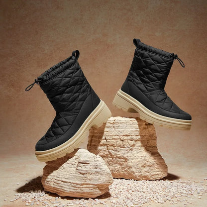 Quilted Waterproof PufferTherm Warm Boots (Theo)
