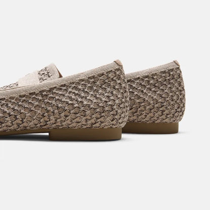 Square-Toe Icon Loafers (Silvie)