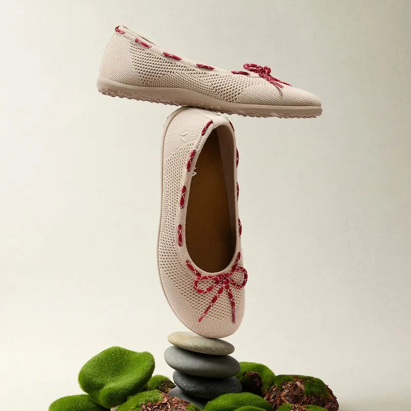 Round-Toe Barefoot Flats (Nika)
