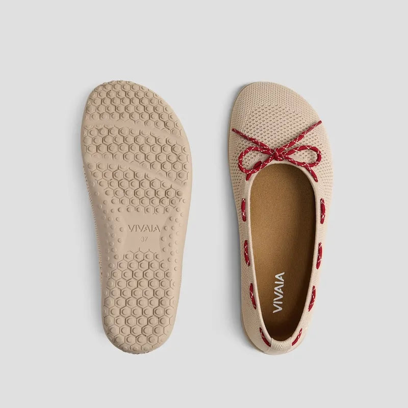 Round-Toe Barefoot Flats (Nika)
