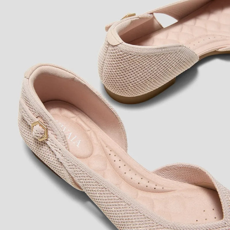 D'Orsay-Ballerinas mit spitzer Spitze (Malory)