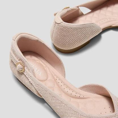 D'Orsay-Ballerinas mit spitzer Spitze (Malory)