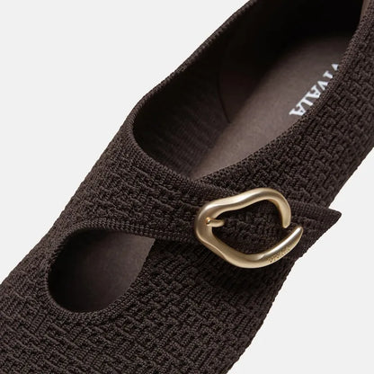 Mini Square-Toe Mary-Jane Flats (Jovin)