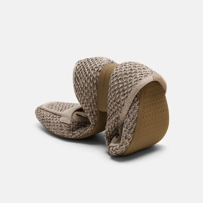 Square-Toe Icon Loafers (Silvie)